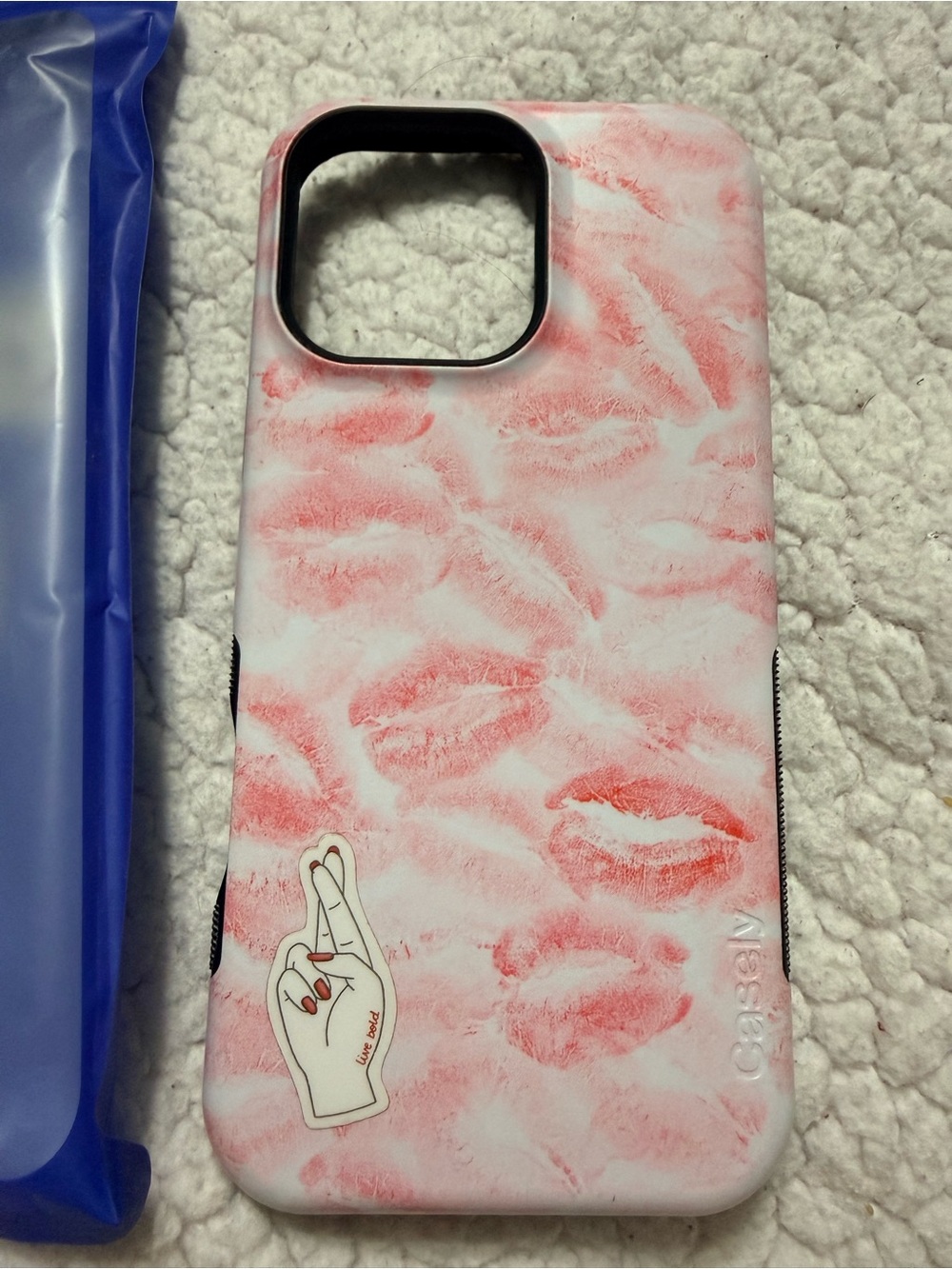 Casely Sealed with a Kiss iPhone 16 ProMax Case